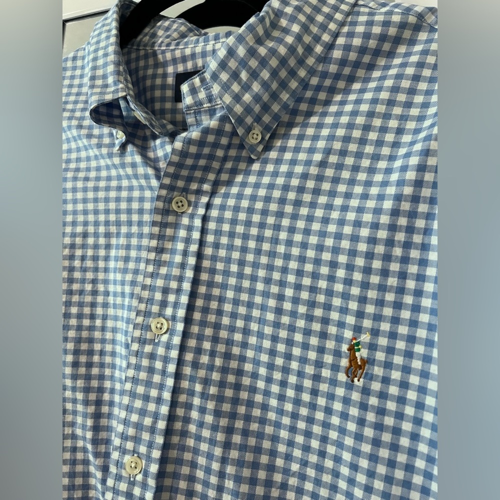 Ralph Lauren Men’s long Sleeve Button Down.